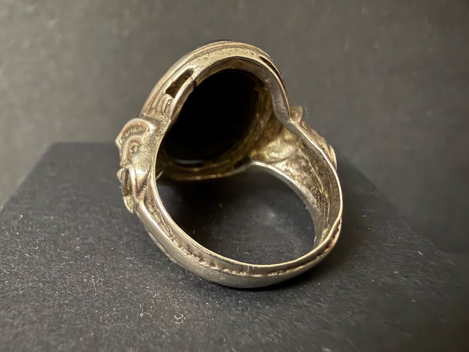 Anelli: Vintage Silber Ring mit Onyx 925 – Usato da Spiegel b. Bern venduto da Rogger72 2