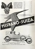 Hispano Suiza Cars - Alte Werbung / Publicité 1930