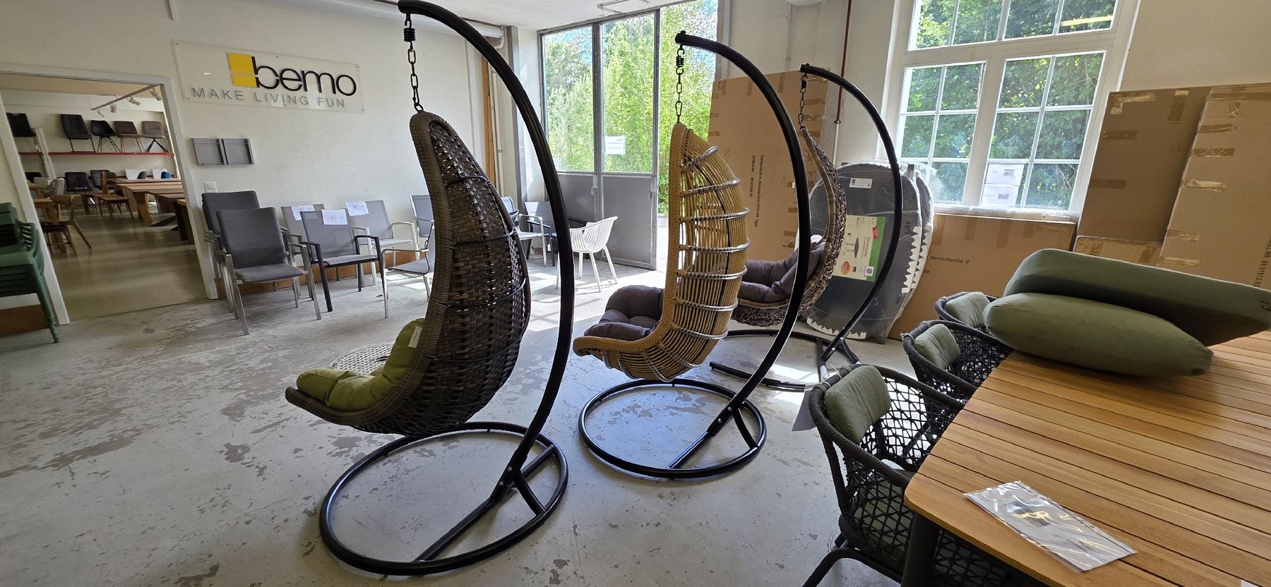 Poltrone pensili da giardino: Hängeschaukel ab Ausstellungs – Nuovo e nell'imballaggio originale da Lützelflüh-Goldb venduto da Rampenverkauf_72_ 7