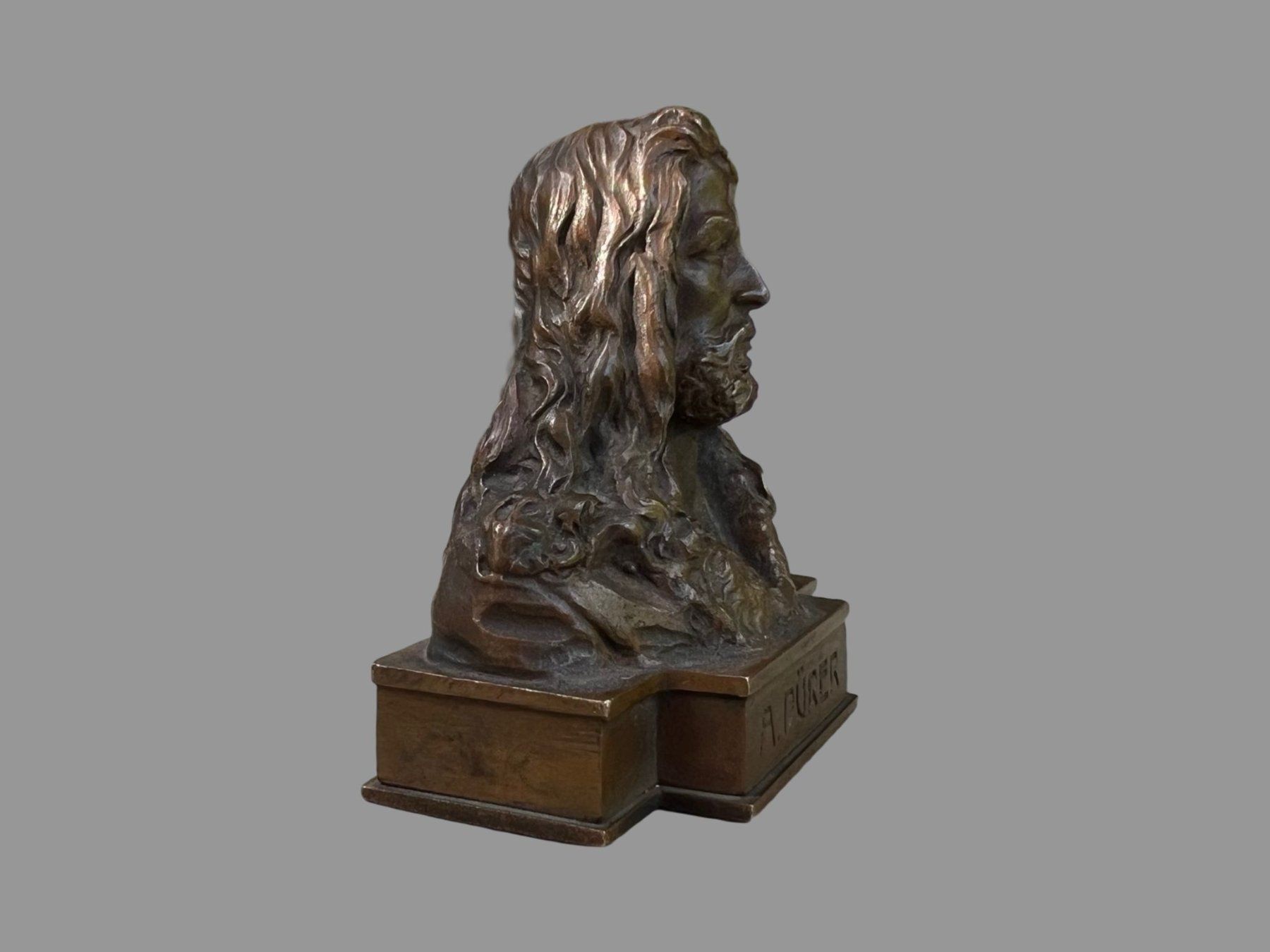 Sculture & Statue: Bronze-Büste Albrecht Dürer 19. Jh – Usato da Wohlenschwil venduto da Amadeus-Auctions 1