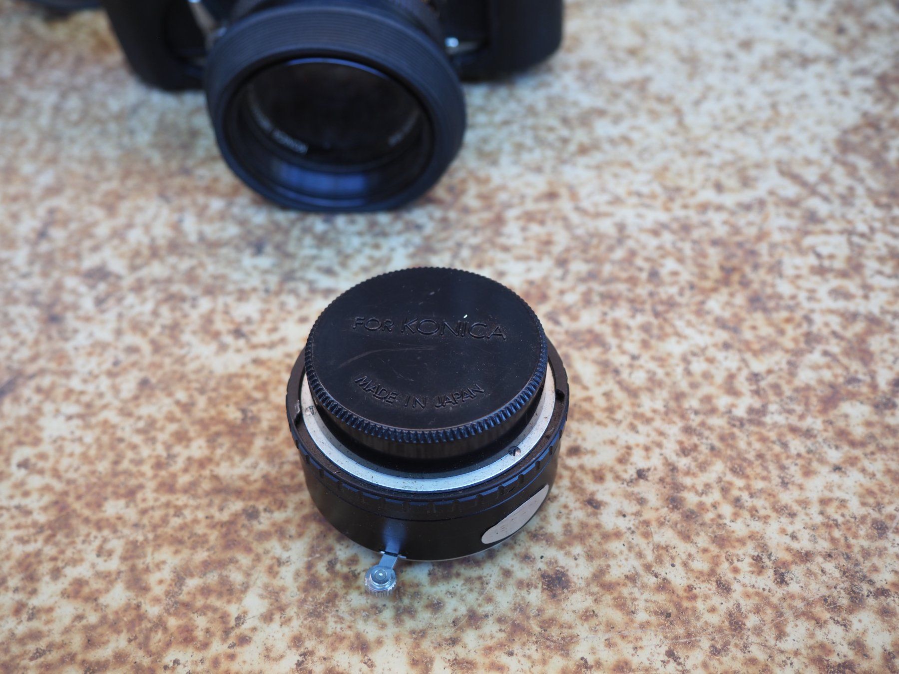 Konica Fotocamera: Kamera: Konica T3 plus 1 Adapter – Difettoso da Schänis venduto da Wewu 4