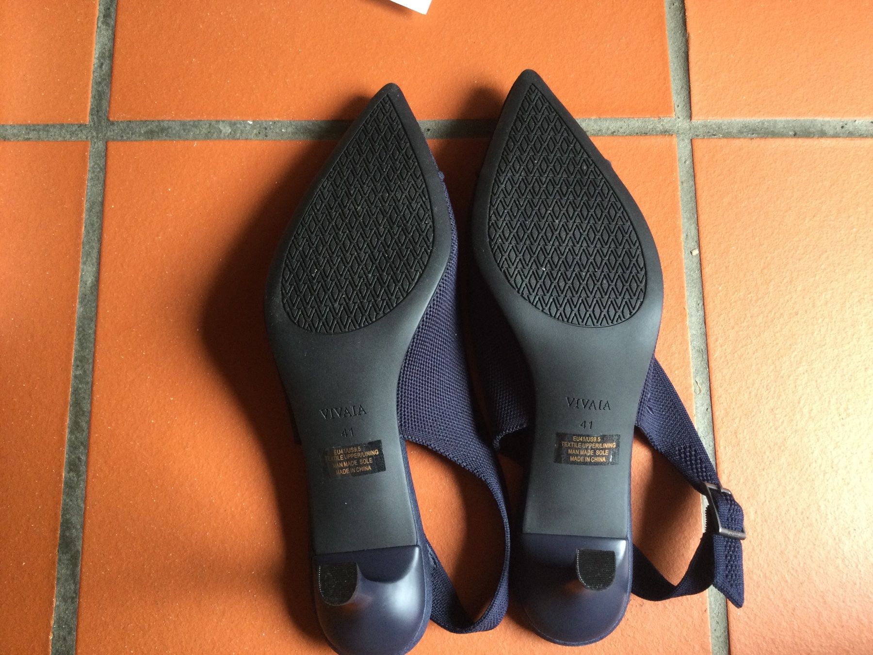 Vivaia Scarpe da donna: Slingpump Vivaia dunkelblau – Nuovo e nell'imballaggio originale da Zürich venduto da Vesperlynd 3