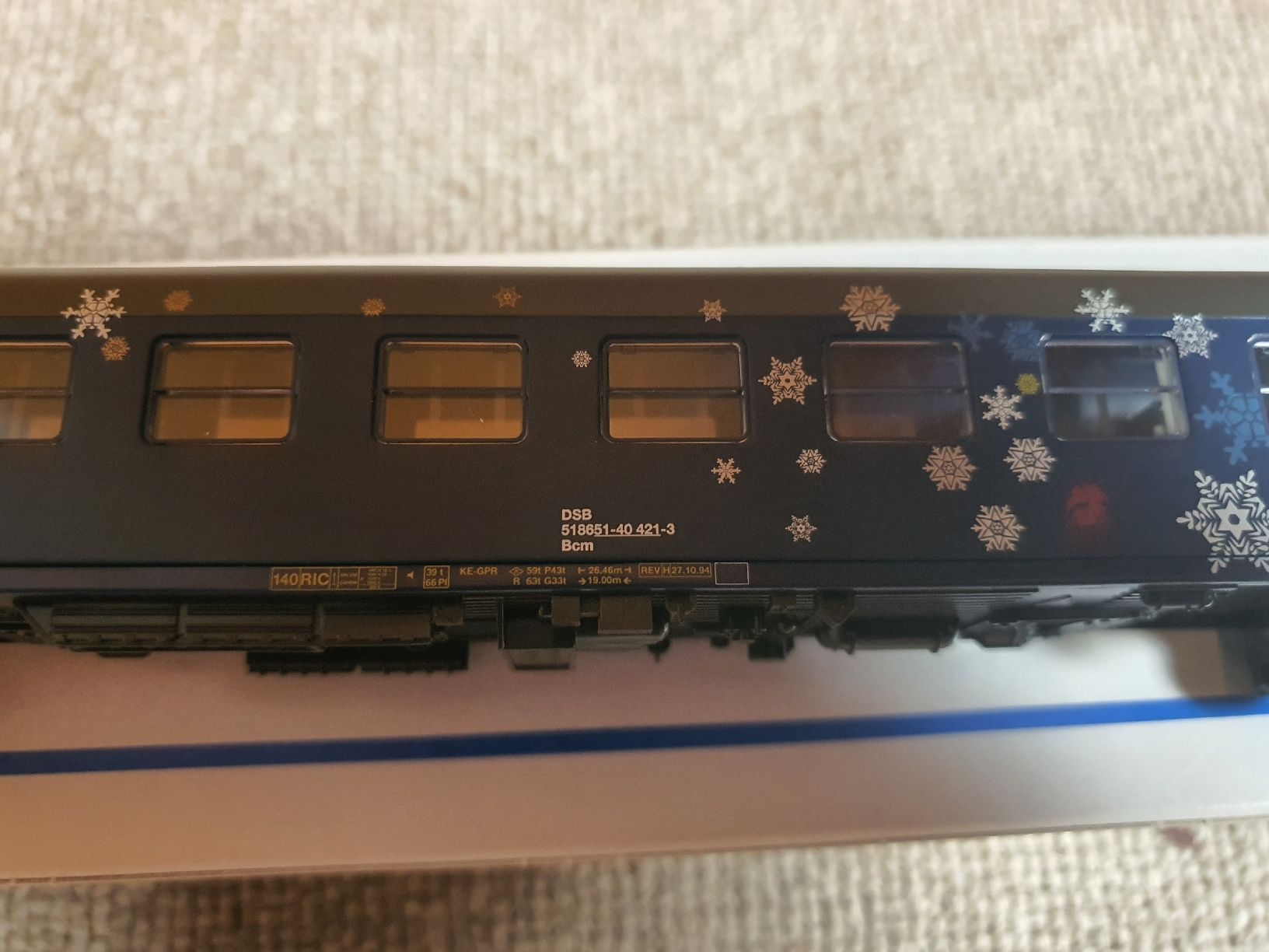 Märklin Modellini di ferrovie: Voiture couchette DSB Märklin – Usato da Lavey-Village venduto da Lofoten93 4