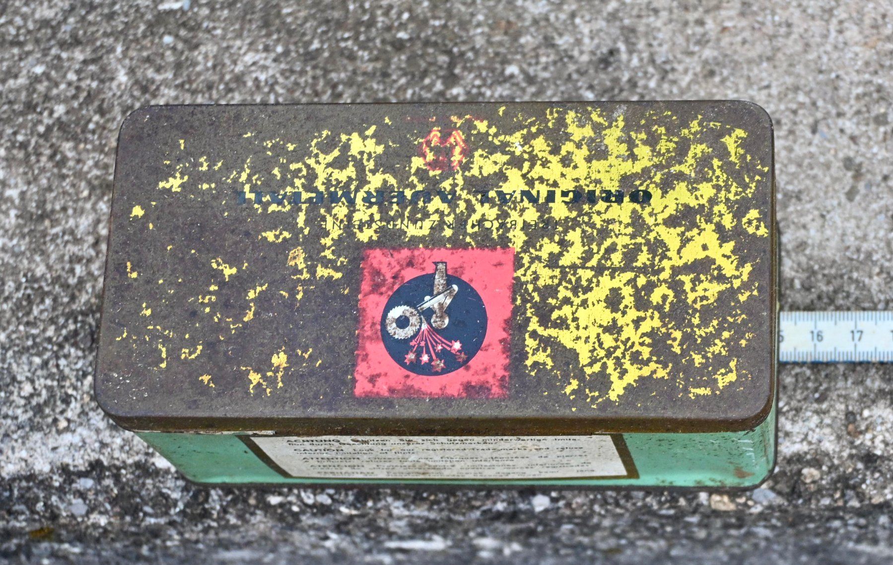 Dosen: alte Blechdose Original Auermetall -  Feuersteine Austria – Gebraucht aus Pfaffhausen von mono_rec 9