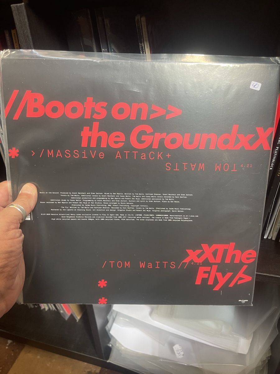 Schallplatten: Massive Attack / Boots on with Tom Waits  – Neu und originalverpackt aus Dagmersellen von stonefinger 1