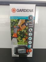 Neue Gardena Bewässerungs Brause mit Wasserzähler