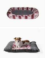 2 Hundebett Hundeliege Hundepolster Bett Kissen *NEU*