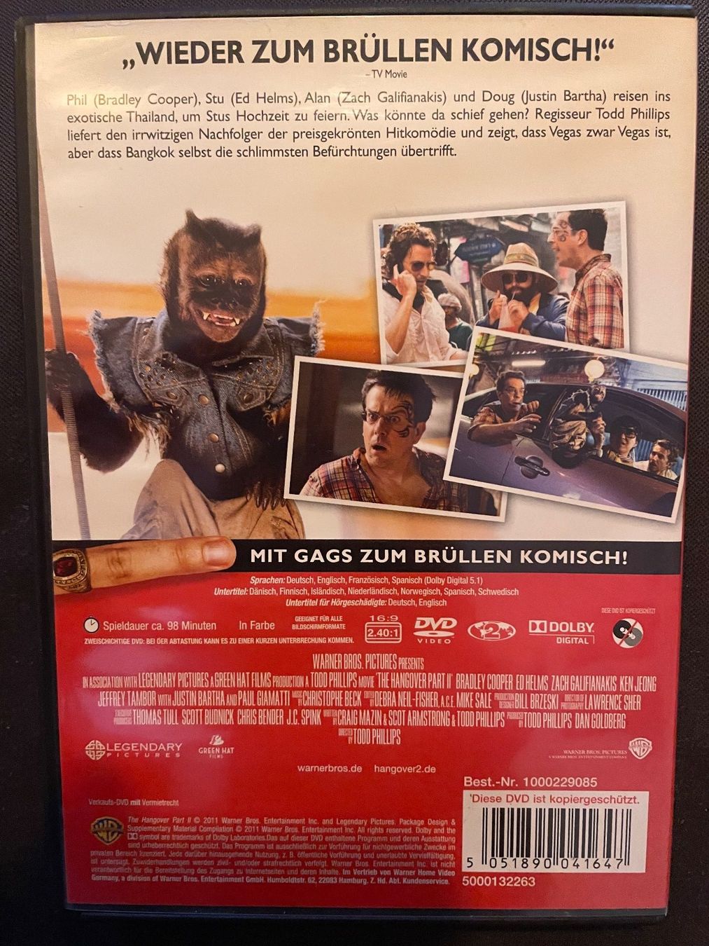 Tous les DVDs: Hangover 2 – D'occasion à Dierikon par Butcherboy 1