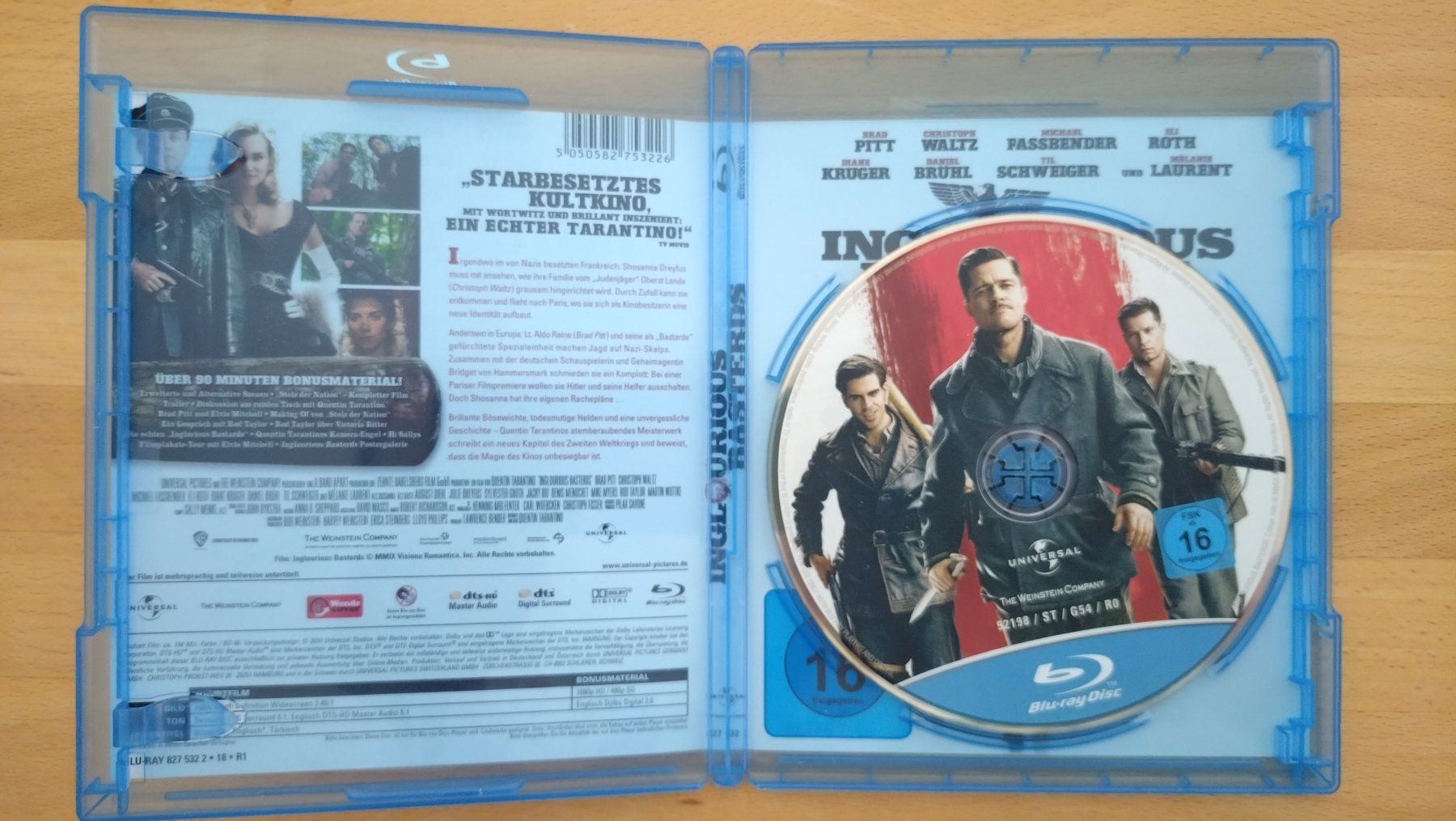 Tutti i DVDs: Inglourious Basterds (2009) Blu-Ray – Usato da Biel/Bienne venduto da ludwigvanfreddie 2