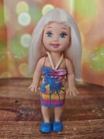 Barbie Kelly Puppe, Strand Outfit, blond, & Schuhe.
