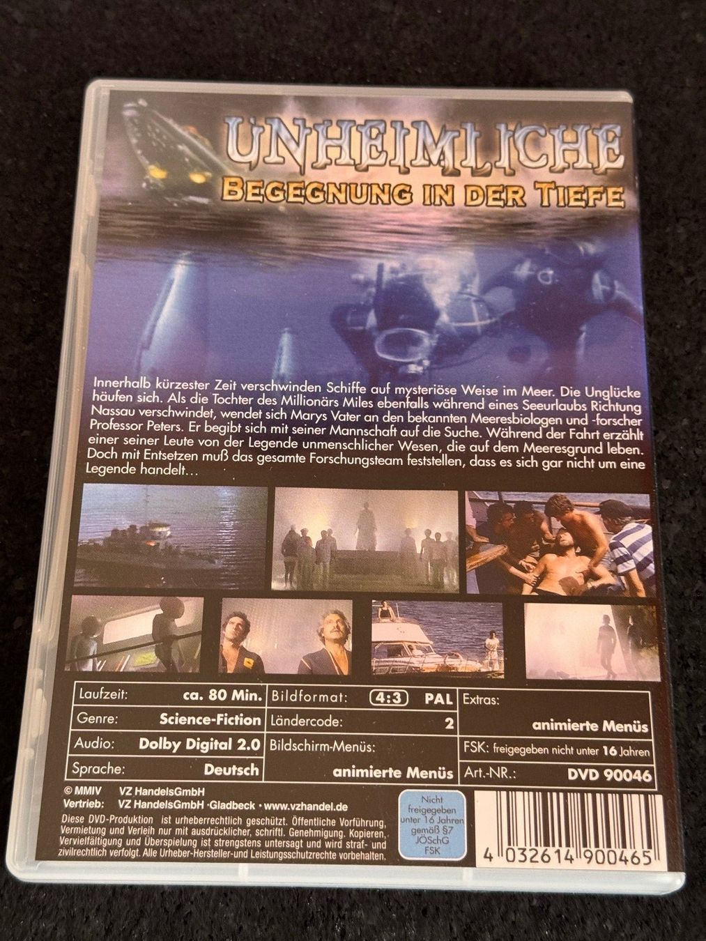 Tutti i DVDs: Unheimliche Begegnung in der Tiefe DVD DE – Usato da Fribourg venduto da tschjoly 1