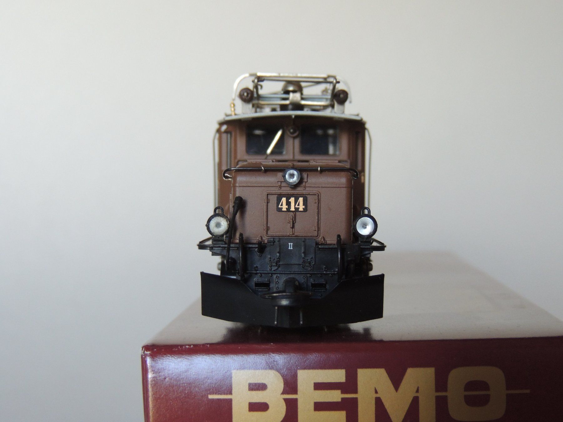 Bemo Modellini di ferrovie: BEMO RhB Ge 6/6' Nr. 414 – Usato da Igis venduto da Lazio16 3