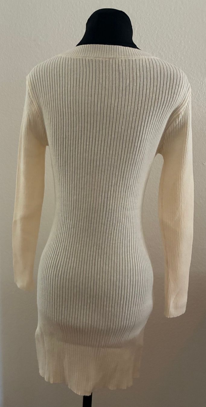 Kleider: Strickkleid offwhite XS neu – Gebraucht aus Stäfa von wedapina 3