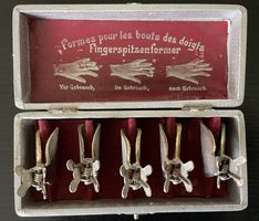 Fingerspitzenformer Metall Schatulle Fingernagel Nägel Deko