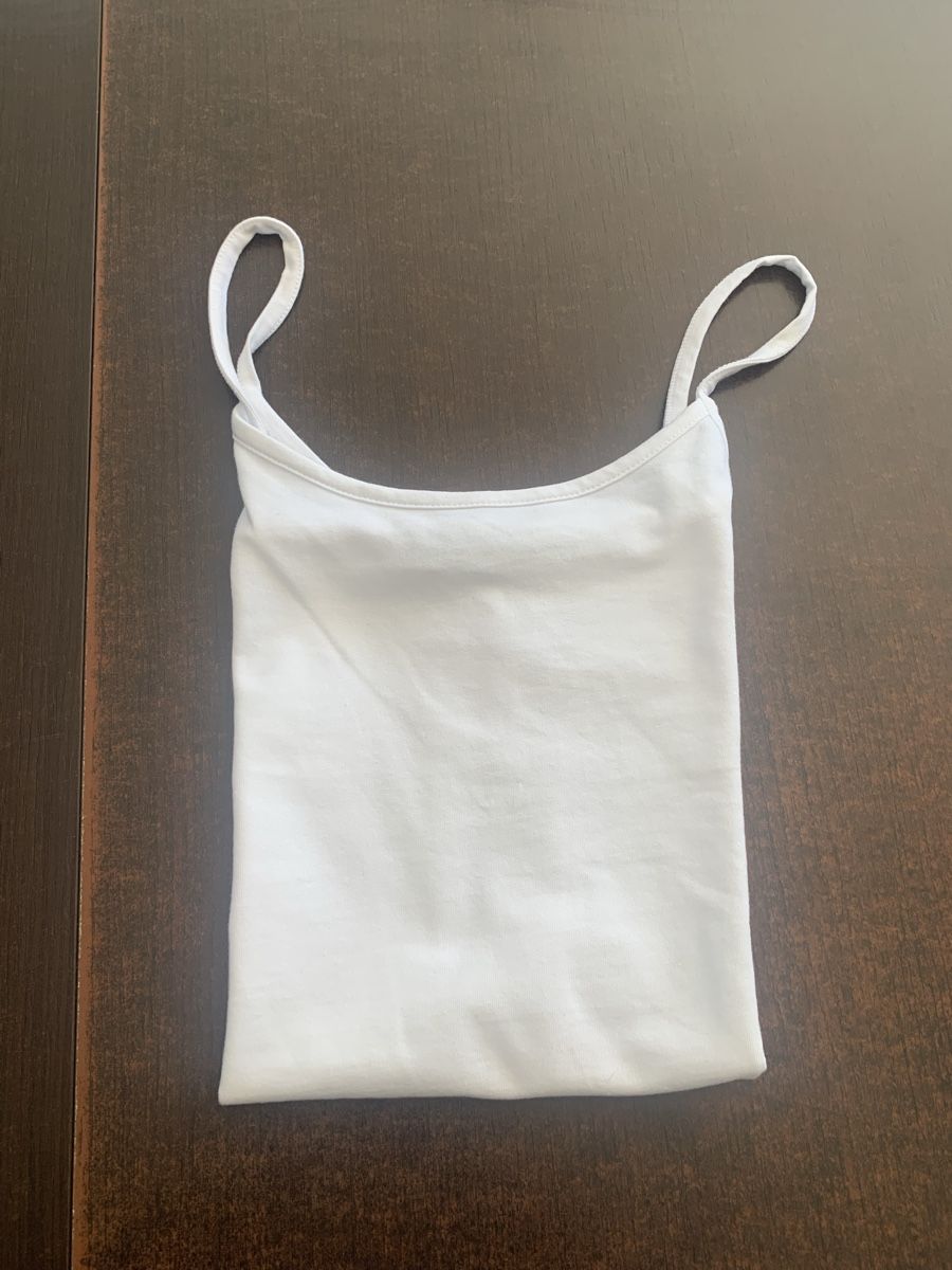 Tops: Pull à bretelles blanc neuf taille S – Neu (gemäss Beschreibung) aus Domdidier von qatar1973