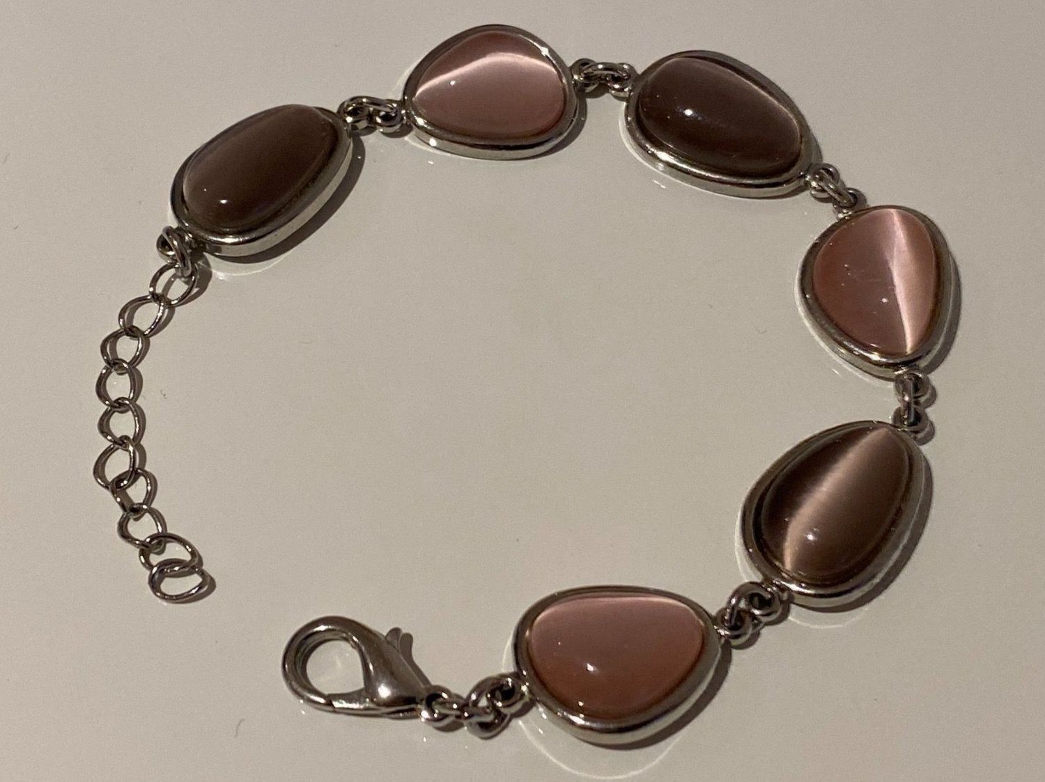 Bracciali & Braccialetti: Armkette mit Katzenaugen – Nuovo (secondo la descrizione) da Matten b. Interlaken venduto da kero71 4