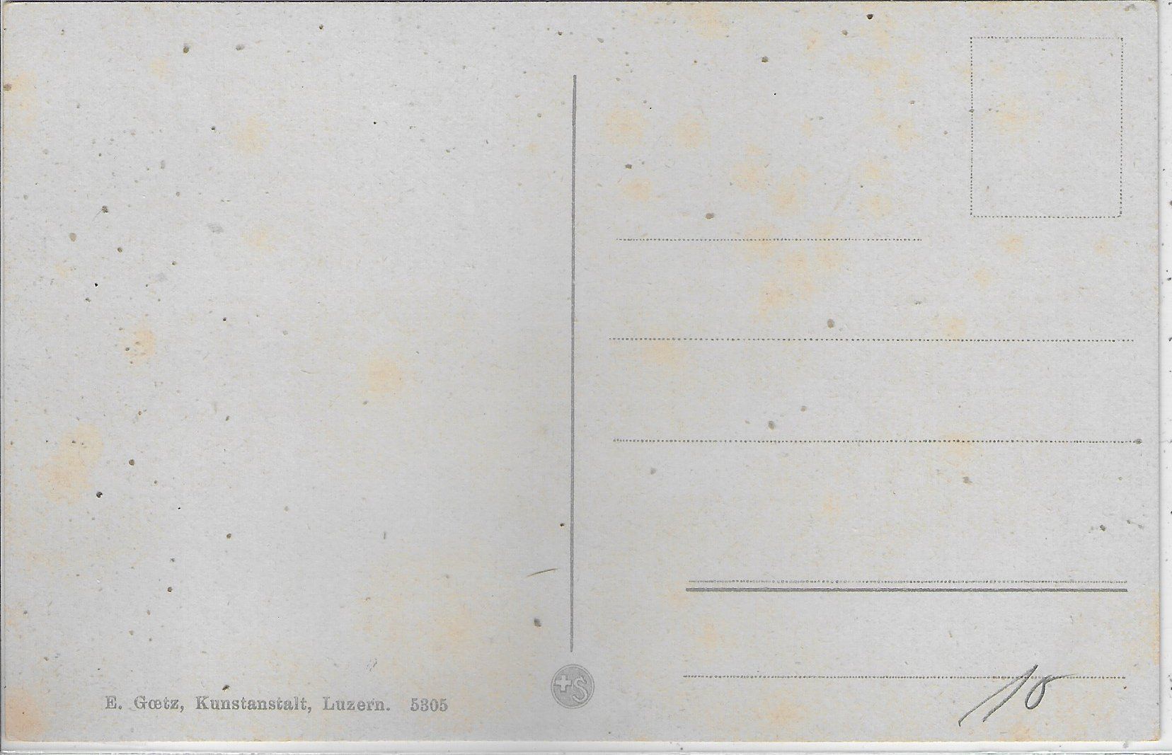 Cartoline postali: Alt-Luzern - Kapellbrücke - Litho – Usato da Ettingen venduto da Kartenplanet 1