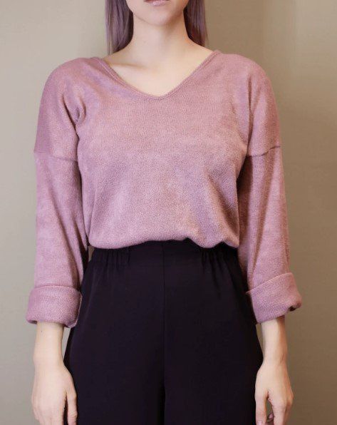 Top: Pull en tricot super doux Unique – Nuovo (secondo la descrizione) da St-Imier venduto da goodber 1