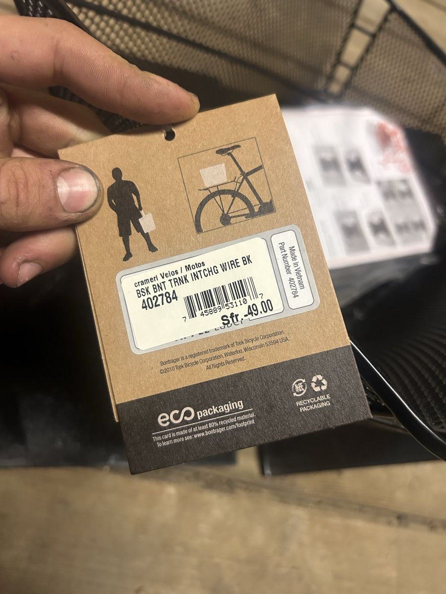 Pezzi di ricambio: Fahrrad Korb  – Nuovo (secondo la descrizione) da Wohlenschwil venduto da MajorTom73 1