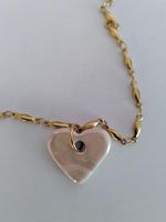 Goldkette mit Herzanhänger