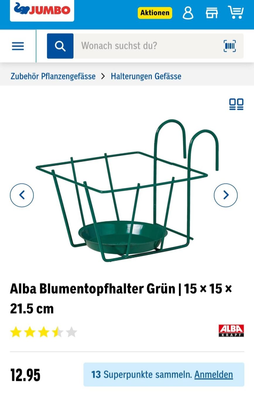 Ferramenta: Blumentopfhalter – Usato da Basel venduto da sof_c7z7