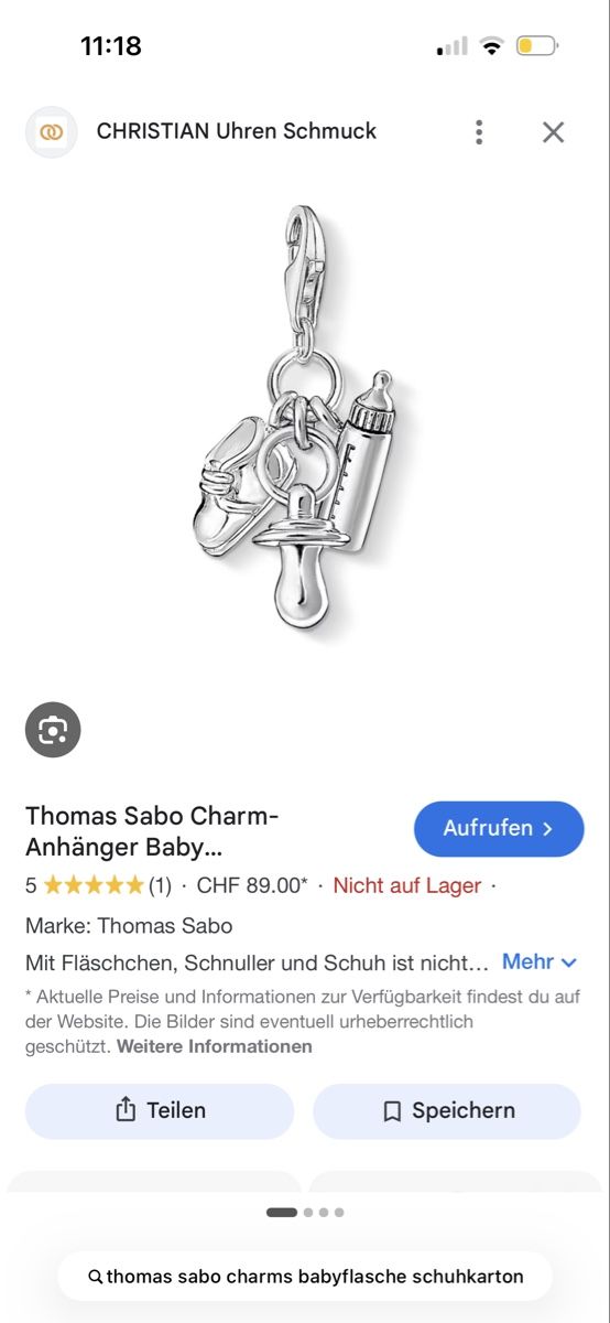Thomas Sabo Ciondoli: Thomas Sabo  – Usato da Reinach AG venduto da MineD