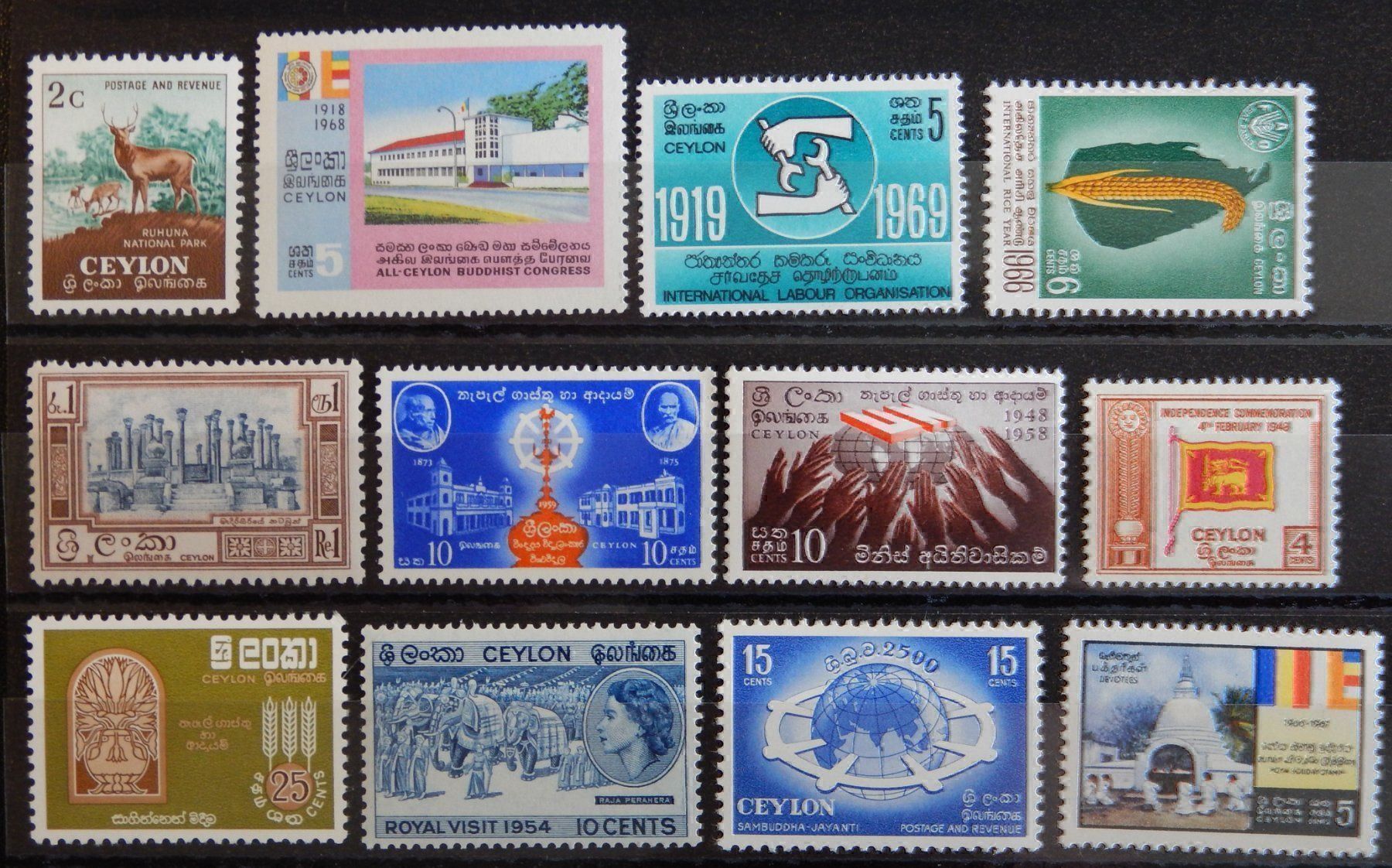 Tutti i francobolli: Ceylon Lot mit alten Werten I – Usato da Zürich venduto da Muehlekauf