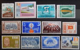 Ceylon Lot mit alten Werten I