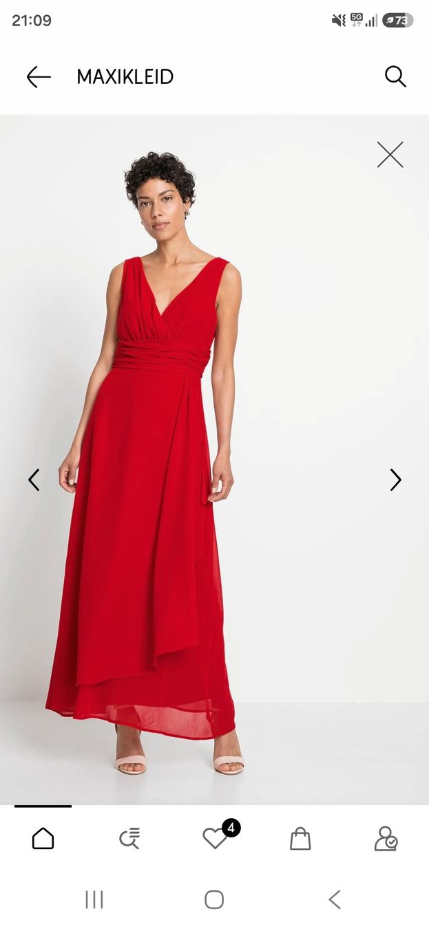 Kleider: Rotes Abendkleid / Cocktailkleid – Gebraucht aus Ilanz von rununa