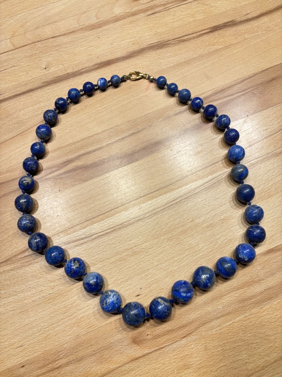 Catenine: Halskette Lapis Lazuli – Nuovo (secondo la descrizione) da Dittingen venduto da ssplendore