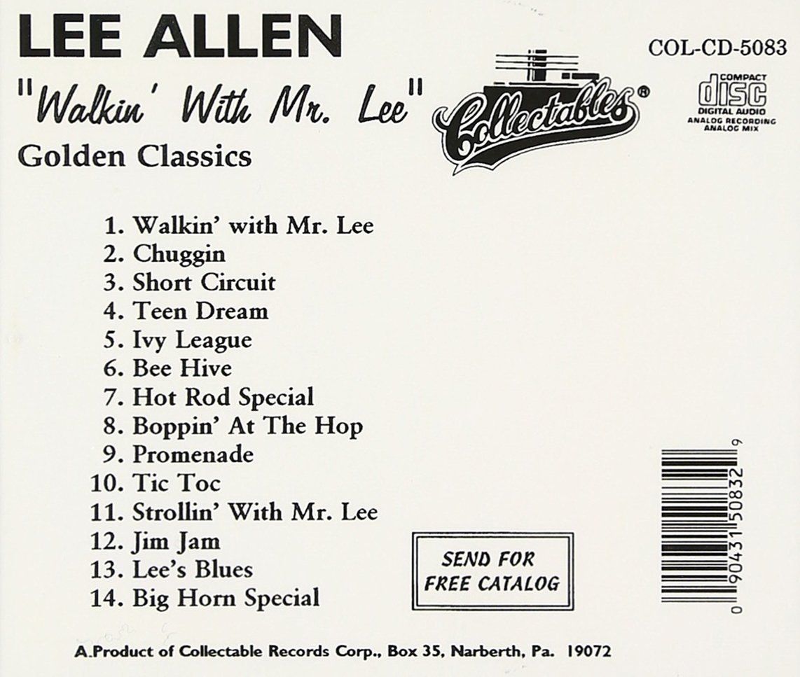 CD: Lee Allen - Walkin' with Mr. Lee – Usato da Unterbäch venduto da dadin 1