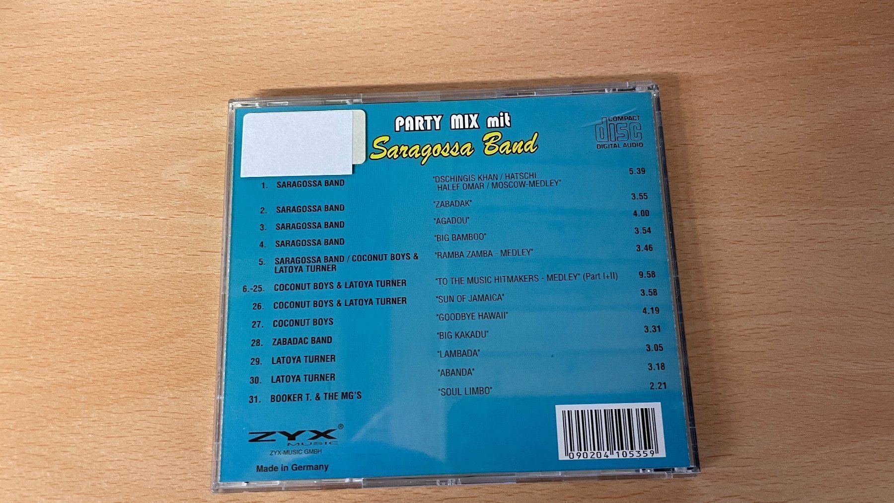CD: Party Mix mit Saragossa Band - ok – Usato da Glattfelden venduto da cybermaxx 1