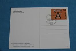 PTT, FDC, Ganzsache, Bildpostkarte, 22.5.1990