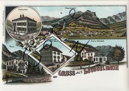 Gruss aus Leuggelbach - (um 1900)