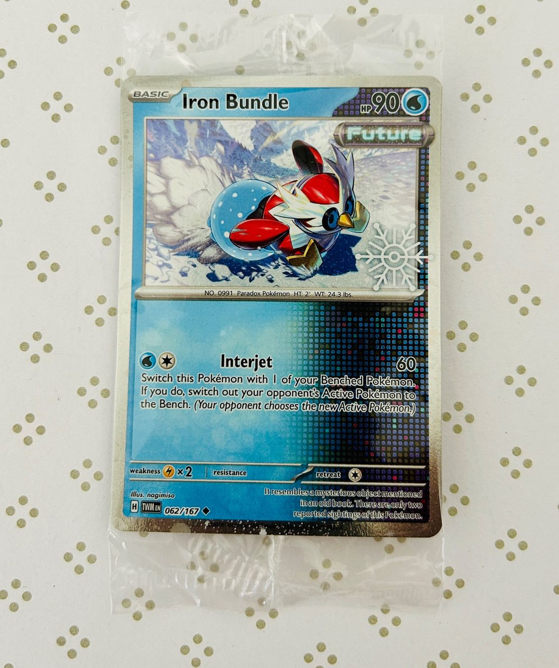 Pokémon Carte collezionabili: Pokémon Iron Bundle / Eisenbündel Promo, Versand gratis – Nuovo (secondo la descrizione) da Gelterkinden venduto da pikapikachu