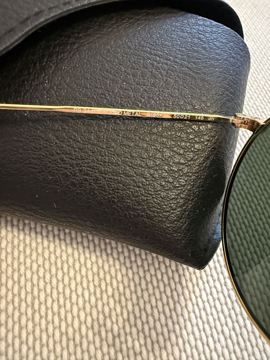 Ray-Ban Occhiali & Lenti: Sonnenbrille Rayban Round Gr.50 – Usato da Zürich venduto da secondhandpassion 1