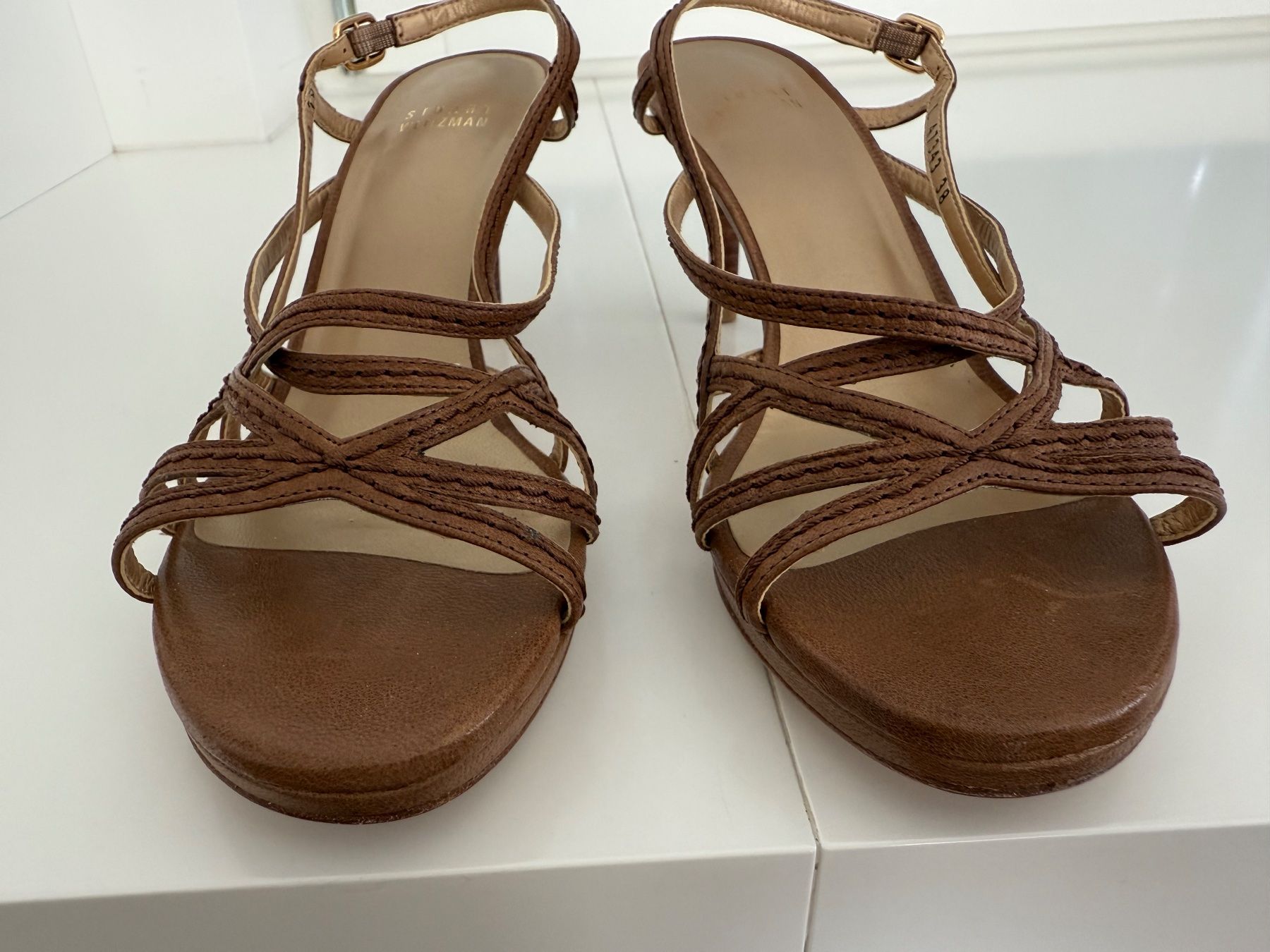 Stuart Weitzman Scarpe da donna: Stuart Weitzman Sandaletten Gr.38 – Nuovo (secondo la descrizione) da Balzers venduto da Lissi57 2