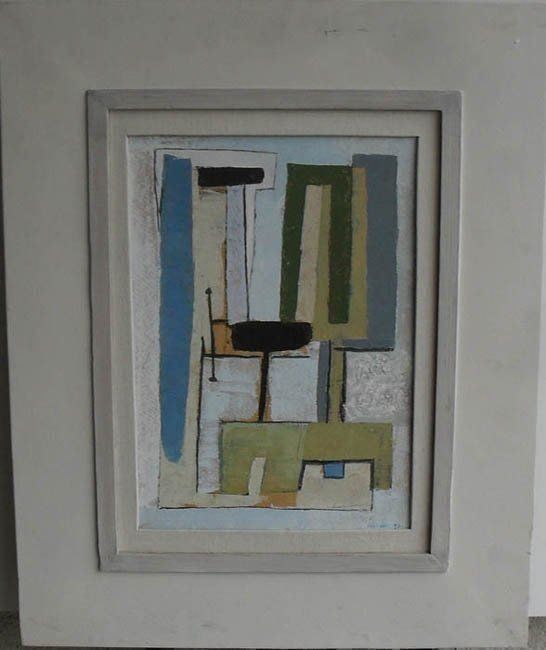 Tableaux: HUTTER Joos. OELG. Abstrakte Komposition – D'occasion à Basel par basilisk04