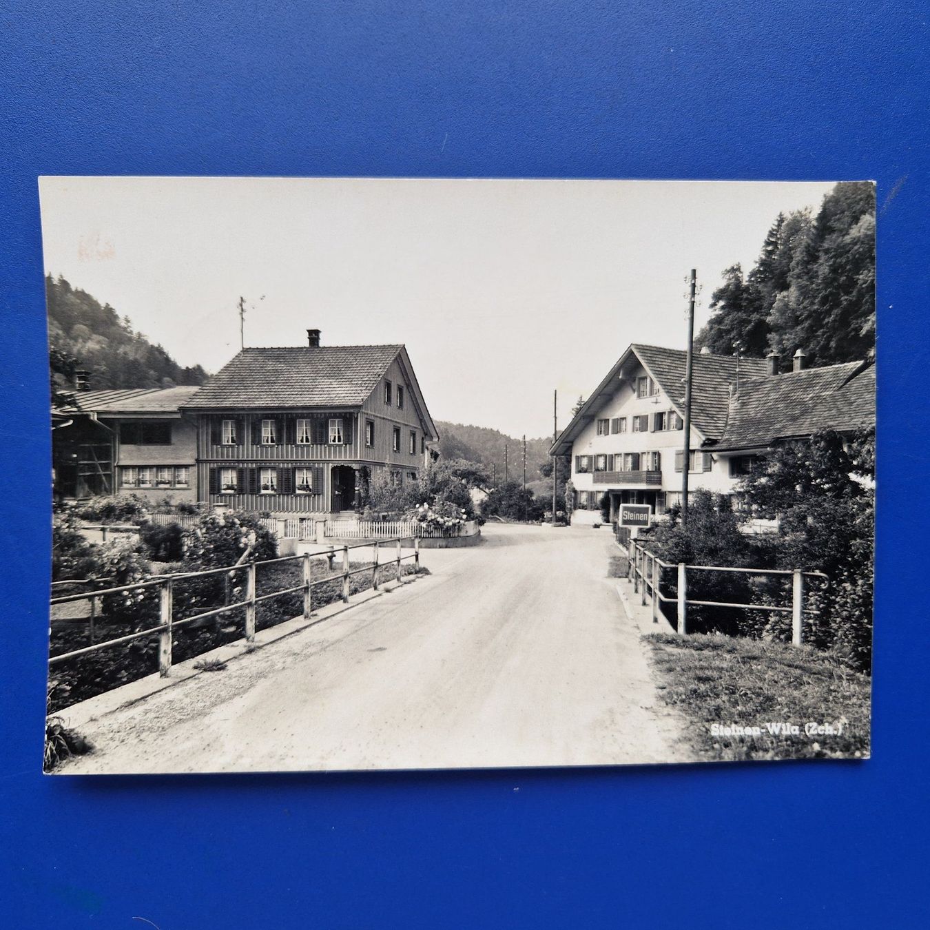 Ansichtskarten: Steinen - Wila ZH – Gebraucht aus Flums von Guscha1