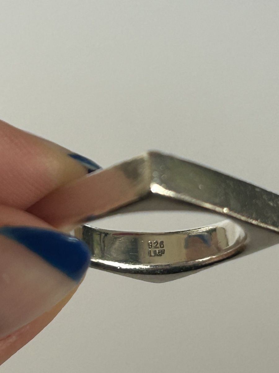 Bagues: Abstrakter 925 Silber Ring – D'occasion à Bern par Ilikebluegems 3
