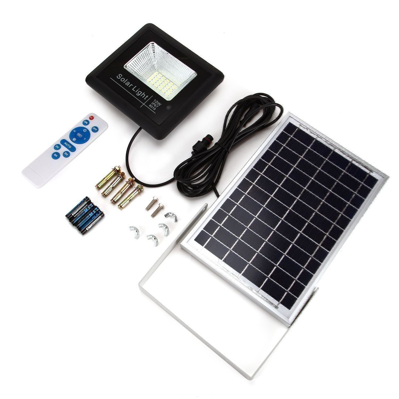 Lampade: LED Solarlampe Außen Strahler Sensor 10W – Nuovo (secondo la descrizione) da Thun venduto da 365buy 4