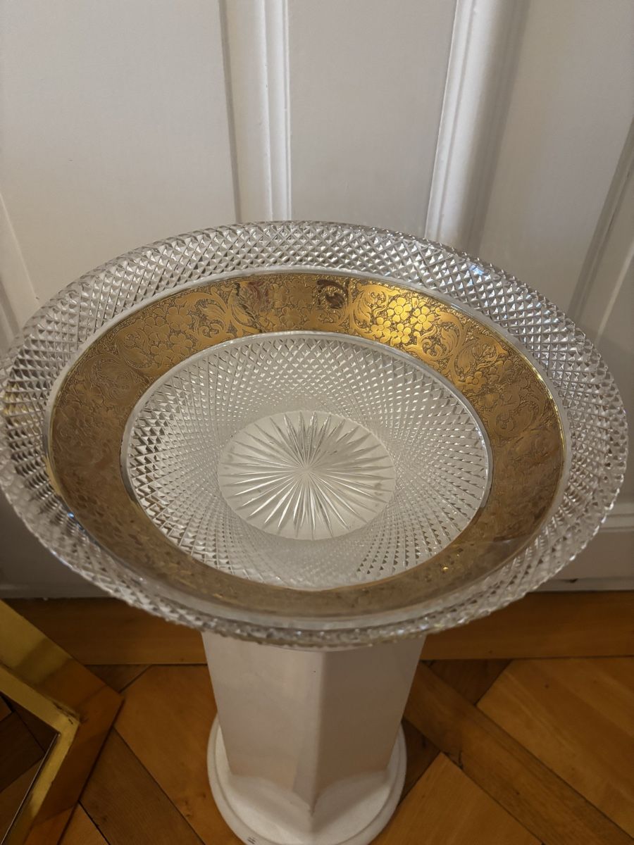 Piatti di portata: Splendide centre de table en cristal Moser – Nuovo (secondo la descrizione) da Genève venduto da ati_tj8f 2