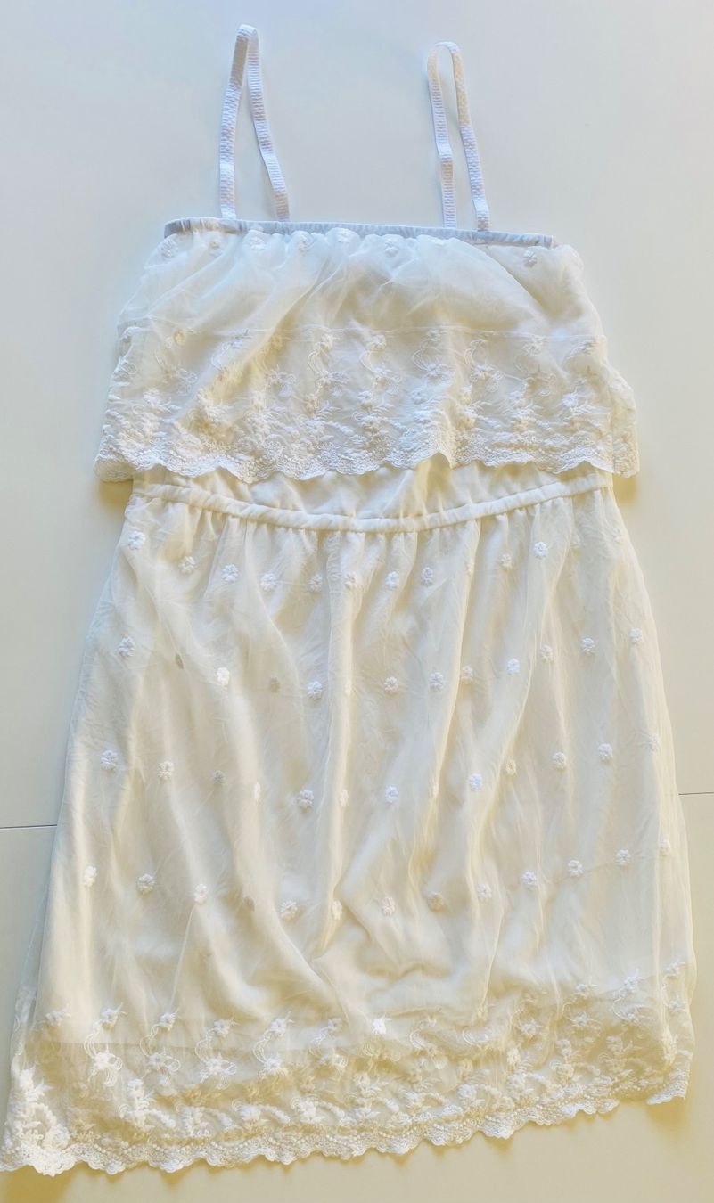 Tally Weijl Kleider: Robe blanche TW à  broderies t.M – Neu (gemäss Beschreibung) aus Peseux von Gilloss 7