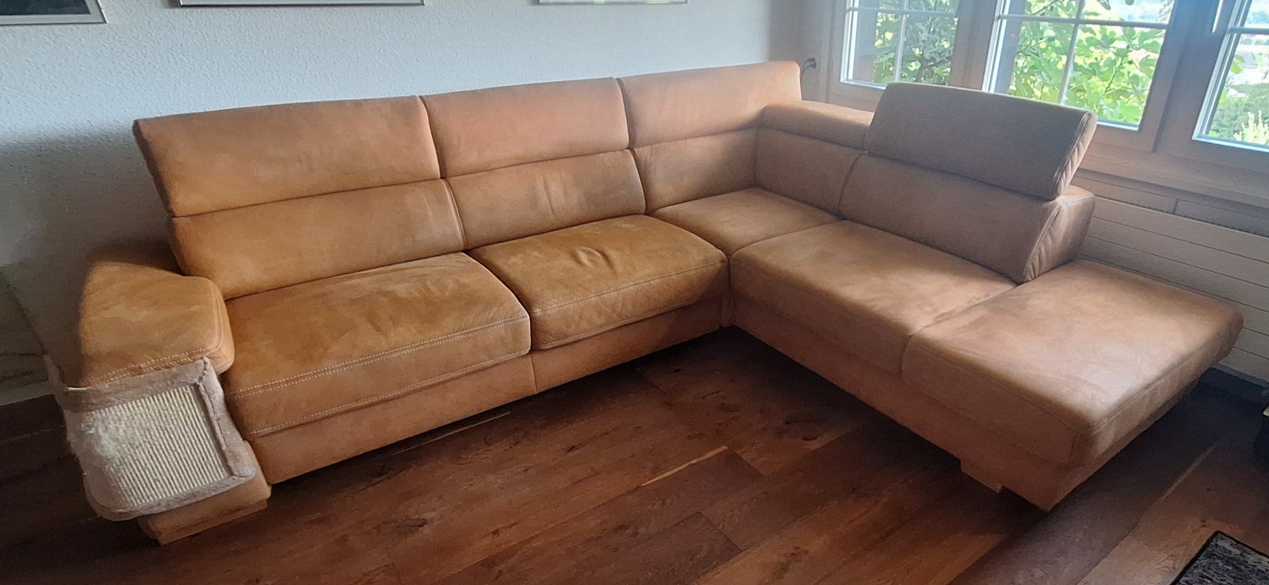 Sofas: Polstergarnitur /Ecksofa  Microfaser  Braun 175cm x 230cm – Gebraucht aus Rebstein von Type25 4