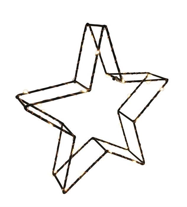Tutte le decorazioni: Deko Stern 25cm mit LED Lichtern – Nuovo e nell'imballaggio originale da Wettingen venduto da Swala 2