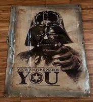 Blechschild 3D-YOU-YOUR EMPIRE NEEDS