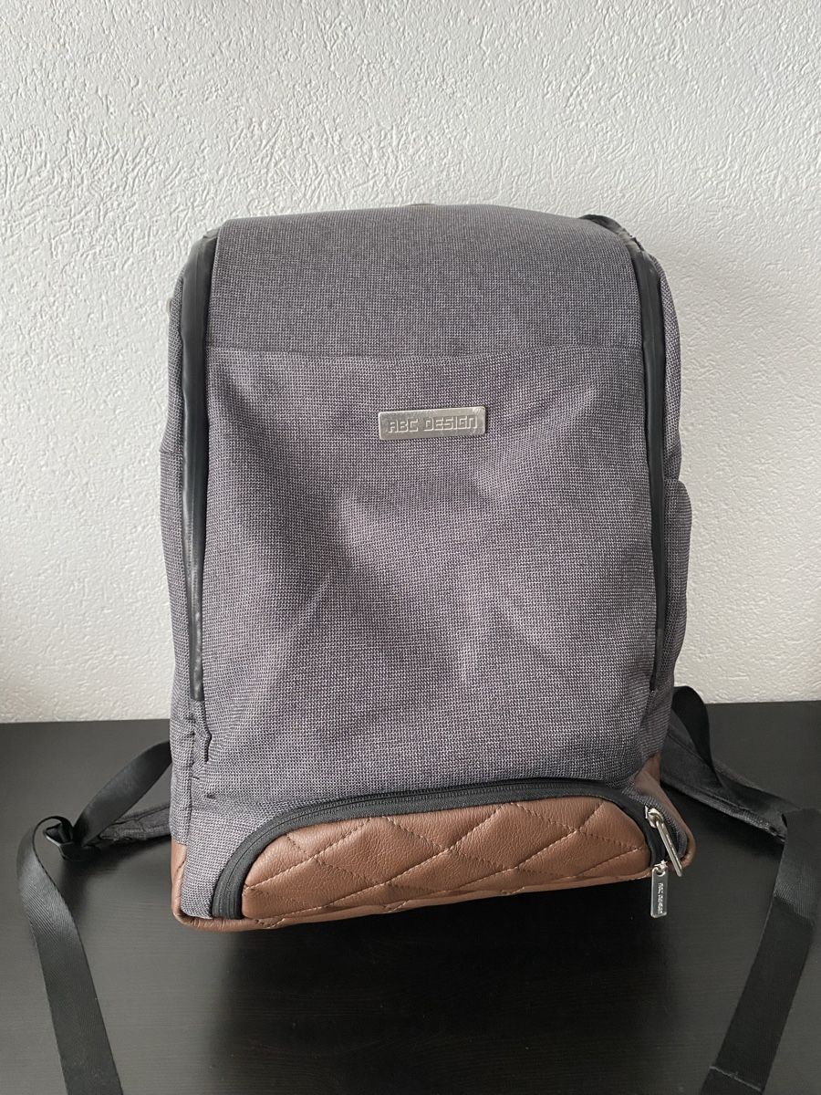 Kindertaschen: Wickelrucksack ABC Design – Gebraucht aus Rizenbach von flavia.p