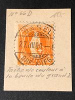 Stehende Helvetia 66D mit Vollstempel BASEL