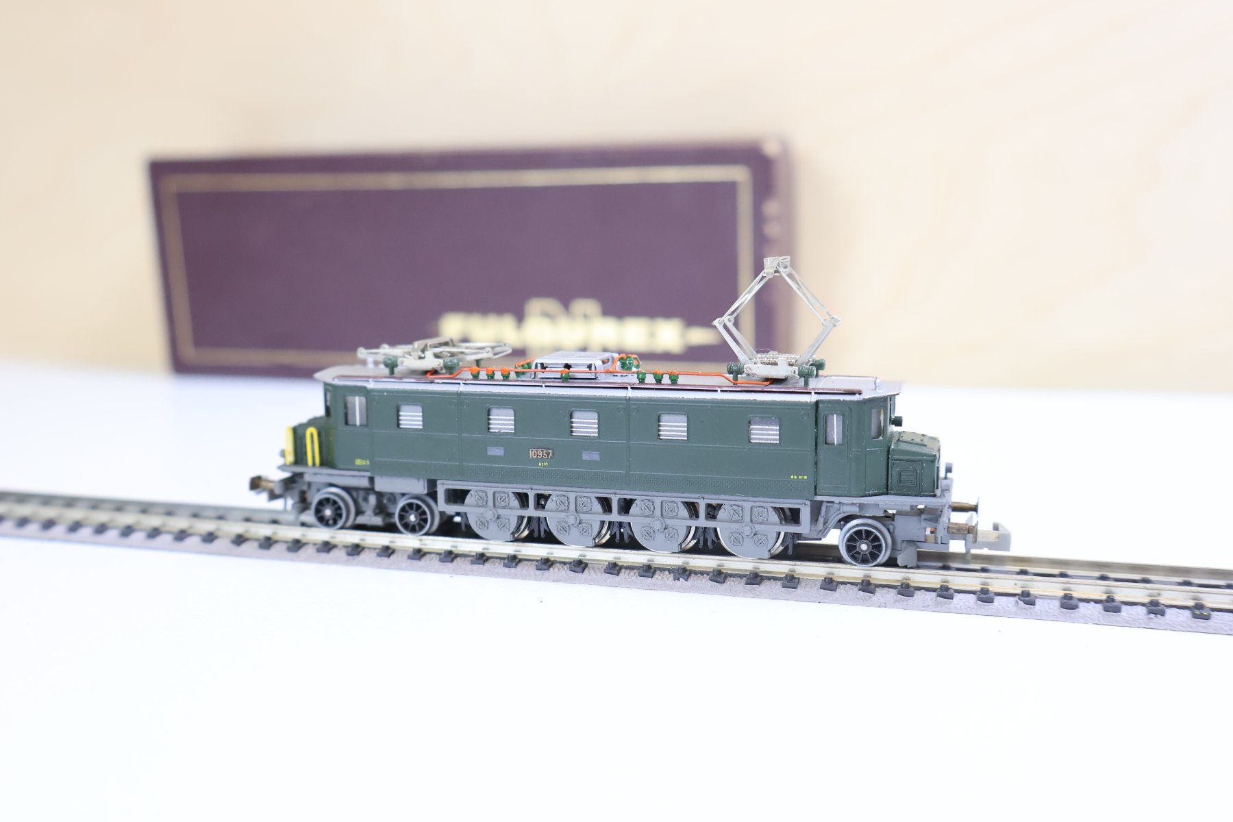 Fulgurex Modellini di ferrovie: Fulgurex SBB Ae 4/7 E-Lok - Spur N Messingmodell – Usato da Winterthur venduto da Monstera 3