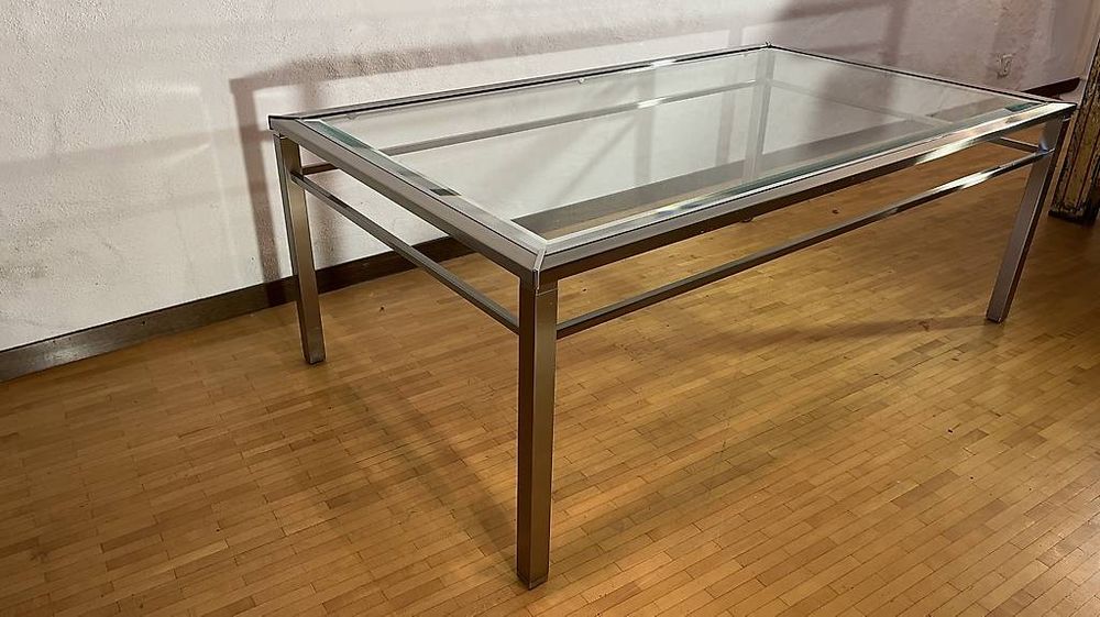 Tables: Salontisch Glas und Stahl – D'occasion à Bern par daskannweg 1